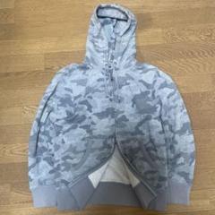 00s OLD UNIQLO ダブルジップパーカー カモ迷彩 Y2K アーカイブ