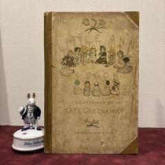621B⑥希少1882年初版アンティーク絵本　洋書　古書　ボタンニカルアート