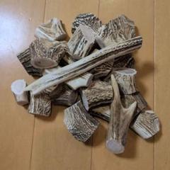 Ｙ９【箱びっしり端材詰め合わせ】北海道　エゾシカ　ハンドメード　鹿角　鹿の角