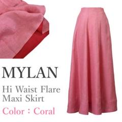 MYLAN マイラン カシミヤ ロングスカート MYLAN マイラン カシミヤ ロングスカート - メルカリ