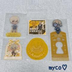 名探偵コナン コナンランド コナン展 黒の組織 グッズ まとめ売り BOX】名探偵コナン 場面写トレーディングメタリックミニアクリル