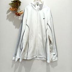 ★NIKE★ナイキ トラックジャケット ジャージ【L】長袖 フルジッパー 白