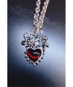 アクセサリー DEPT VTOPIA GIVEN HEART NECKLACE VTOPIA 限定】GIVEN HEART NECKLACE レッド