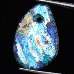 銀化した古代ガラス ローマングラス
