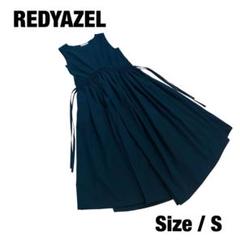 REDYAZEL レディアゼル ノースリーブ プリーツ ワンピース ブラック S