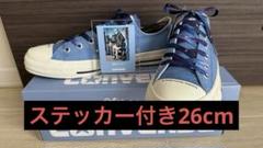 ホロライブ 星街すいせい CONVERSE 特典ステッカー付き 26cm