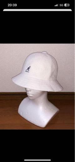 XL 美品 KANGOL メトロハット バケットハット カンゴール ホワイト 白 KANGOL - M 良品 KANGOL メトロハット バケットハット