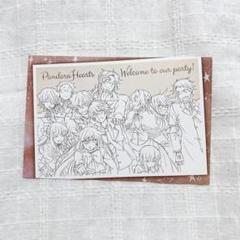 PandoraHearts　パンヴァニカフェ特典　イラストカード 望月淳画業20周年企画 -蒼に巡る旅路-」コラボカフェメニュー