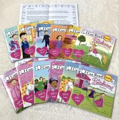 I Can Read! 英語 絵本 洋書 pinkalicious 12冊セット