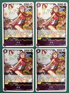ワンピースカード THE BEST2 ナミ　R 4枚セット　ザベスト2