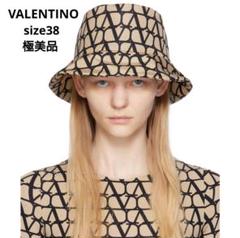 極美品　VALENTINO　ヴァレンティノ　帽子　 バケットハット　タグ付　38 m93630770224_1.jpg?1718977322