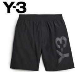 【adidas×Y-3】BIGロゴブラックハーフパンツXLサイズ新品 adidas×Y-3】BIGロゴブラックハーフパンツXLサイズ新品