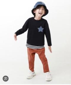 devirock ロングTシャツ 80cm　新品未開封 星　名札穴あかない 長袖