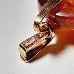 7258　オススメ　ロシア刻印　14金　天然コハク　琥珀 2025年最新】ロシア琥珀の人気アイテム - メルカリ