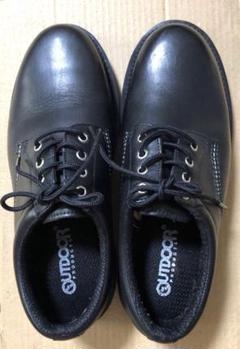 Outdoor productsブラック　レースアップシューズ　アウトドア