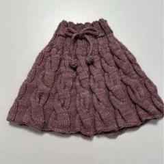 misha&puffスケポン4-5y ニットスカート ミシャ&パフ misha and puff 4-5Y スケポン コットン - メルカリ
