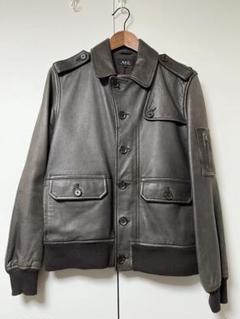 希少 フランス製 A.P.C. ホースレザー カバーオール ヴィンテージ