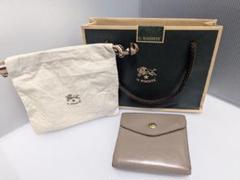 【正規品】IL BISONTE イルビゾンテ 二つ折り財布 ガマ口