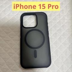 iPhone 15 Pro ケース カバー Magsafe ブラック