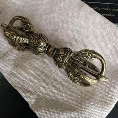 [希少品] 純銀　アンティーク　古物　五鈷杵　極小　法具　シルバー　骨董 Amazon.co.jp: アンティーク 古物 五鈷杵 法具 純銀製 シルバー