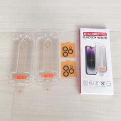 iPhone 15 Pro 用 フィルム（2枚）+ カメラフィルム（2枚）