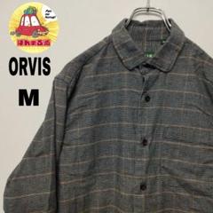 好配色　レア 80s 90s　Mc ORVIS　ヘビー ネル　ボックスシルエット 好配色 レア 80s 90s Mc ORVIS ヘビー ネル ボックスシルエット
