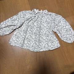 oatmeal bebe M 2024autumn 花柄ブラウス