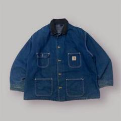 定番 XL Carhartt Denim Chore Coat カーハート 定番 XL Carhartt Denim Chore Coat カーハート