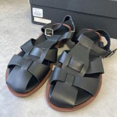 【美品】MAURO de BARI（マウロ ディ バリ）グルカレザーサンダル42 MAURO de BARI - MAURO de BARI マウロディバリ グルカレザー
