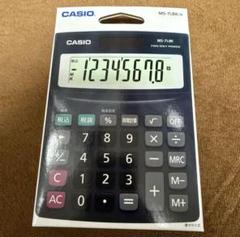 【新品未開封】即日匿名発送！カシオ 電卓 MS-7LBK-Nのサムネイル