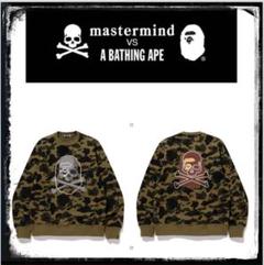 ⭐️新品タグ付きラスト1点❗️⭐️ MM VS BAPE CREWNECK #2