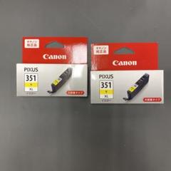 【新品未開封:期限切れ】 BCI-351XL+350XL 　２箱プラスおまけ 2個セット】キヤノン互換インクBCI-351XL+350XL/6MP 顔料