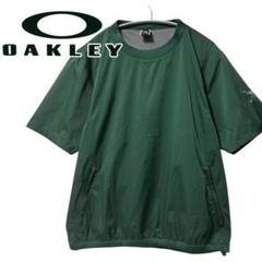 OAKLEY GOLF オークリー ゴルフ スカル 半袖　ナイロン シャツ M