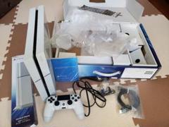 美品 プレイステーション4 ー CUH-1100A B02 ホワイト 500GB