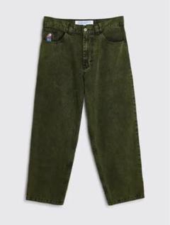 PolerSkate BIGBOY デニム　正規品　緑　グリーン　カーキ Polar Skate Co ビッグボーイ グリーン BIG BOY JEANS デニム