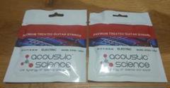acoustic science ERECTRIC(ギター弦) 2セット