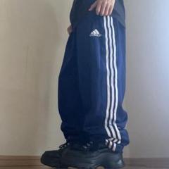00s adidas buggy wide track pants y2k XL - メルカリ