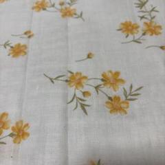 花柄ダブルガーゼ生地