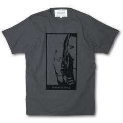 送料込み ファックガール Tシャツ グレー