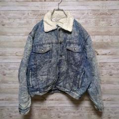 【c38】VintageデニムジャケットGジャン裏ボアフリースSAUGATUCK
