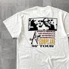 RHCP s/s band tee white xl eroplane tour