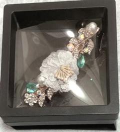 HQYOULE 花を織るA バレッタ　髪留め