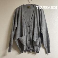 未使用品★TRU TRUSSARDI アンゴラ　ロングカーディガン ￼コート M 2025年最新】TRUSSARDIカーディガンの人気アイテム - メルカリ