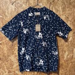 新品】 Patagonia パタロハ 半袖シャツ ホクレア号 ネイビー S