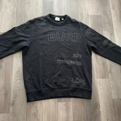 90s Burberrys 刺繍 裏起毛 スウェット トレーナー L ネイビー 90s Burberrys 刺繍 裏起毛 スウェット トレーナー L ネイビー
