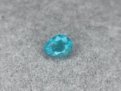 パライバトルマリン　ブラジル産 0.10ct グリニッシュブルー