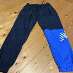 プロフ必読⭐︎New Balance ウーブンパンツ ブラック/ブルーサイズM
