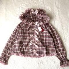 ピンクハウス × aoki misako コラボ チェックフードブラウス