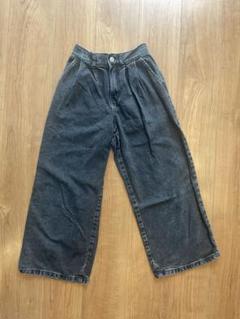 GU ガールズタックワイドパンツJR Sサイズ