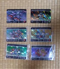 ガンダム　カードダスクエスト　アムロ　騎士ガンダム　ジークジオン等　6枚セット
